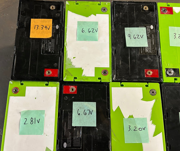 12x 12.8v Lifepo4 Batteries Parts/Repair