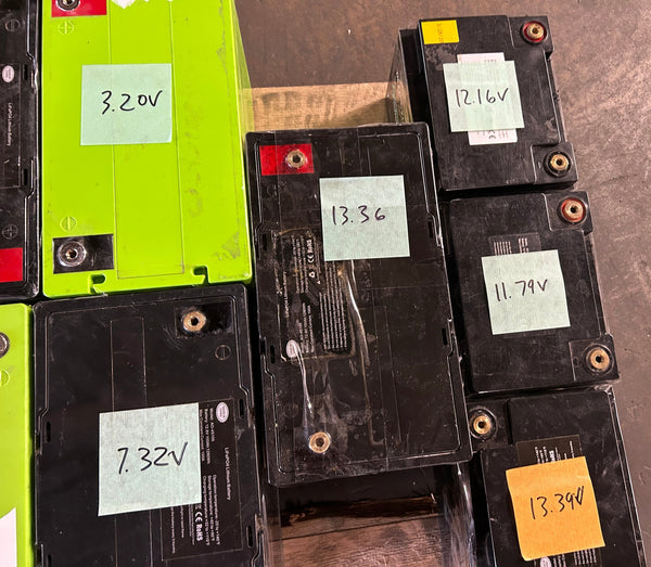 12x 12.8v Lifepo4 Batteries Parts/Repair