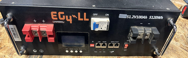 2x 51.2v 100ah 5.12kWh Lifepo4 Rack Mount - Parts/Repair