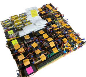 341 pound pallet Of Mixed Lithium Ion 18650 Batteries