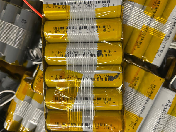 341 pound pallet Of Mixed Lithium Ion 18650 Batteries