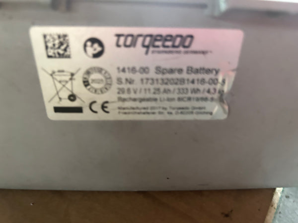 910 lbs Pallet of Electric Boat Motor Batteries - Parts/Repair