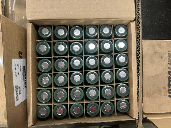 150 pounds of Ultra Life 3v Lithium Manganese Dioxide Power Cells
