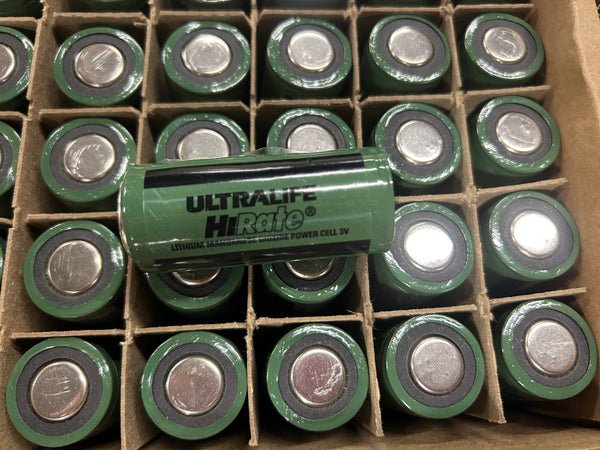150 pounds of Ultra Life 3v Lithium Manganese Dioxide Power Cells