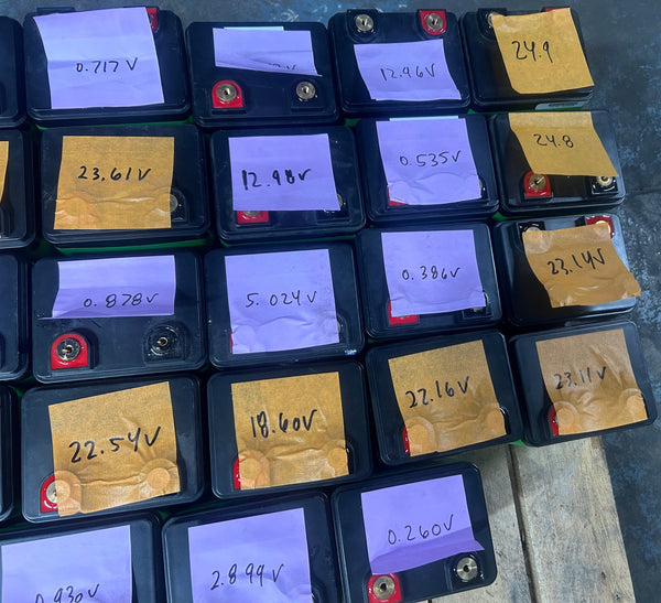 42x 12v 24v Lifepo4 K2 Modules with BMS