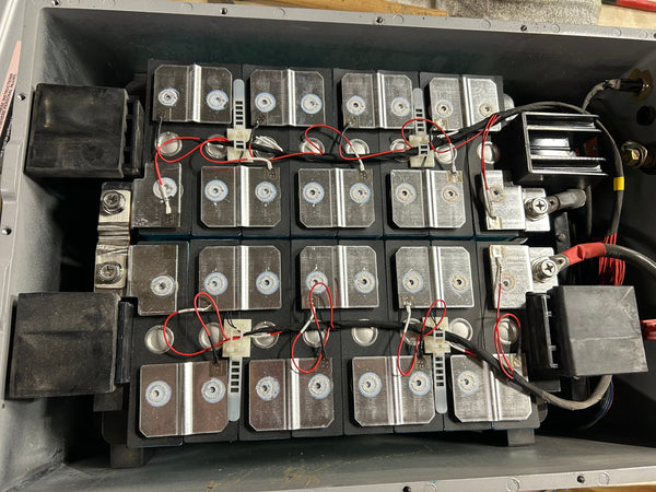 2x 16s 48v 130ah 6.24kwh Lifepo4 Prismatic Batteries