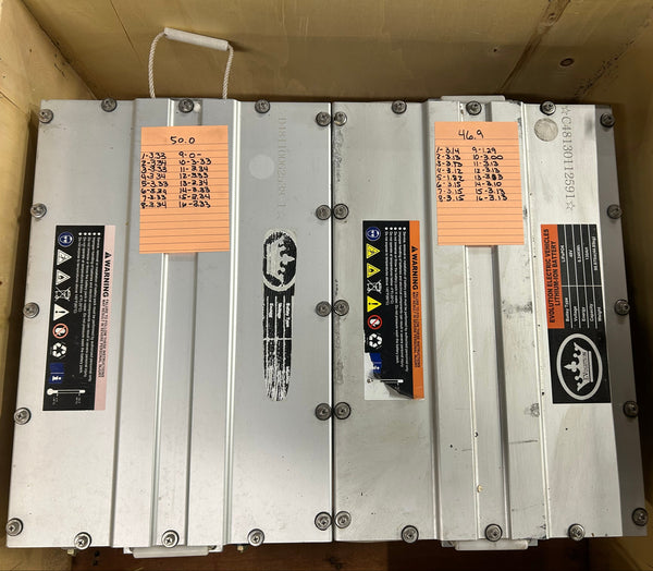 2x 16s 48v 130ah 6.66kWh Lifepo4 Prismatic Modules