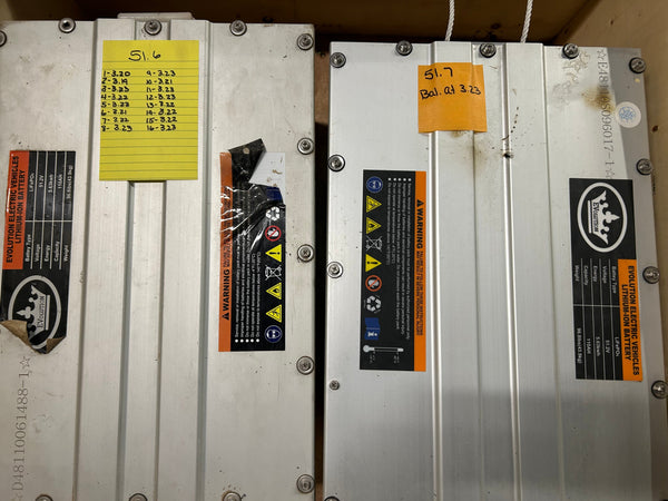 2x 16s 48v 110ah 5.63kwh Lifepo4 Prismatic Batteries