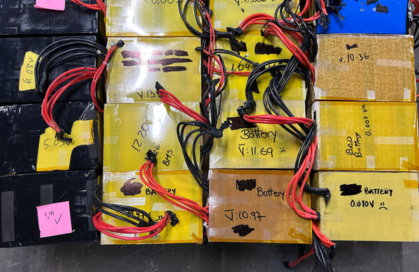 24x 12v a123 Lifepo4 POWER 10C Pouch Cell Batteries - Parts/Repair