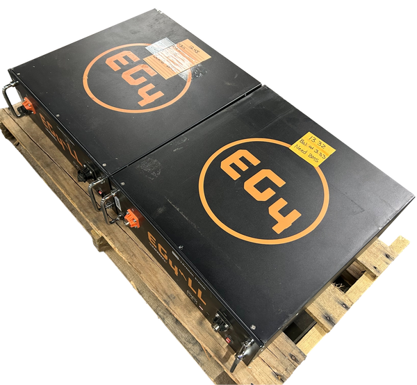 2x 12.8v 400ah 5.12kWh Lifepo4 Batteries 12v Rack Mount