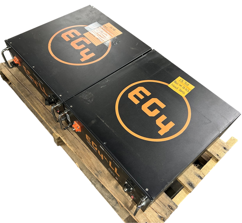 2x 12.8v 400ah 5.12kWh Lifepo4 Batteries 12v Rack Mount