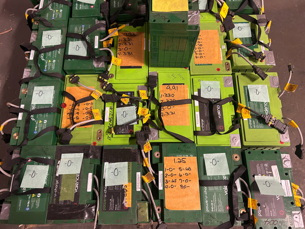 26x Mixed Lifepo4 Batteries - Parts/Repair