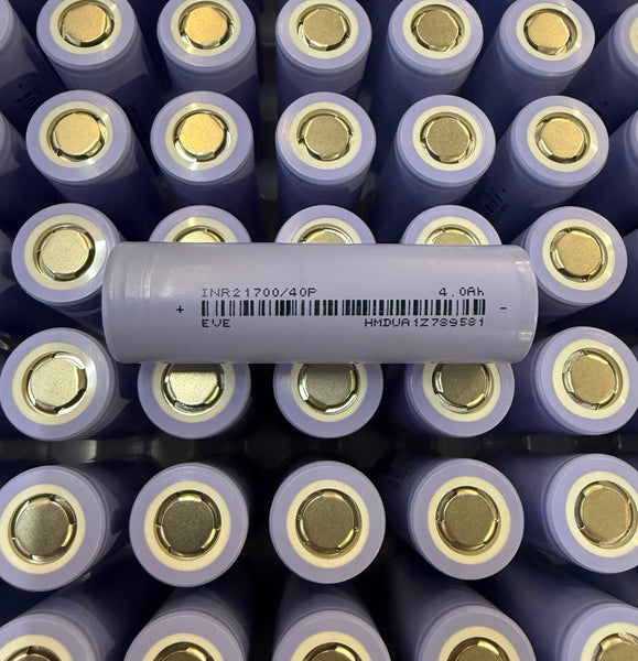 EVE INR21700 4000mAh 3.6V 35A High Rate Li-ion Cells - EVE INR21700-40P Overstock!