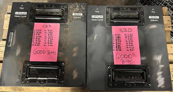 2x 51.2v 105ah Lifepo4 Modules - Good with BMS