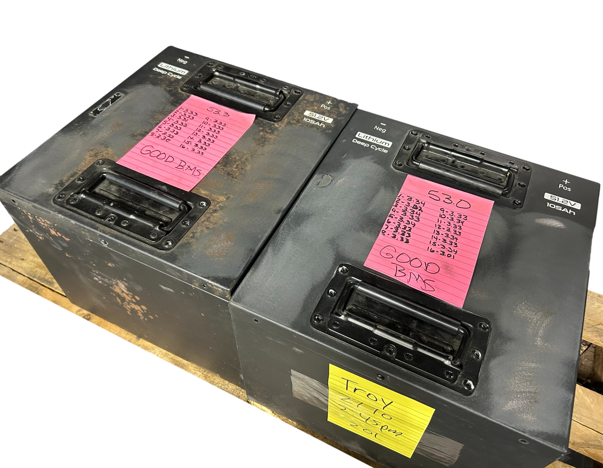 2x 51.2v 105ah Lifepo4 Modules - Good with BMS