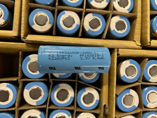 1080x Lifepo4 26650 Cells