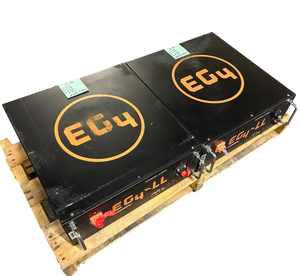 2x 12.8v 400ah 5.12kWh Lifepo4 Batteries 4s 12v Rack Mount