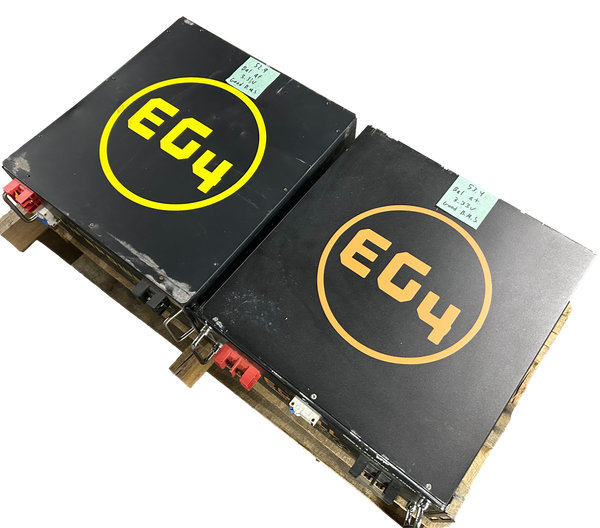 2x 51.2v 100ah 5.12kWh Lifepo4 Batteries 16s 48v