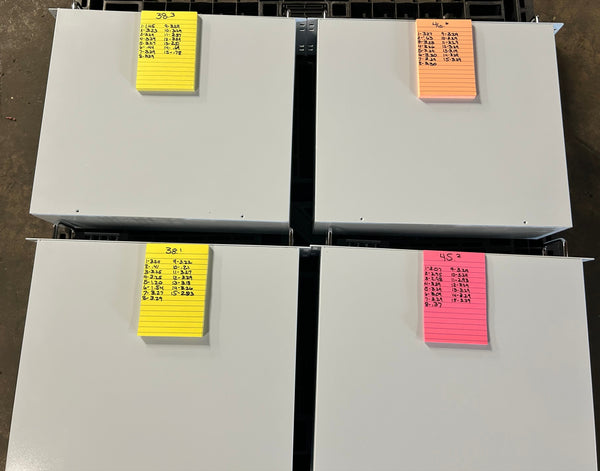 4x 15s Rack Mount 48v 50ah Lifepo4 Batteries Parts/Repair