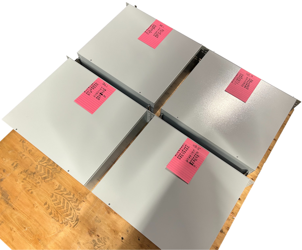 4x 15s Rack Mount 48v 50ah LiFePO4 - 7.84kWh - $34/kWh