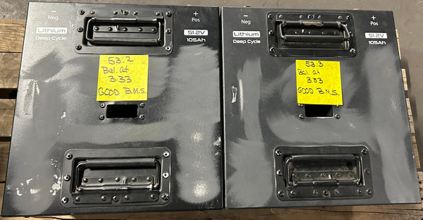 2x 51.2v 105ah LiFePO4 Modules - Needs BMS