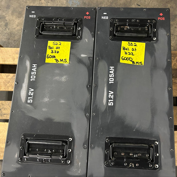 2x 51.2v 105ah LiFePO4 Modules