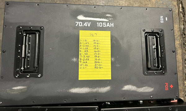 4x 70.4v 105ah LiFePO4