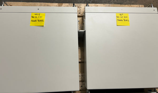 4x 15s 48v 100ah LiFePO4 - Needs BMS