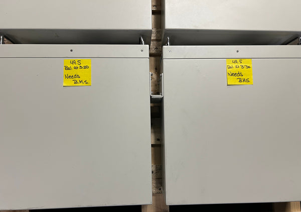 4x 15s 48v 100ah LiFePO4 - Needs BMS