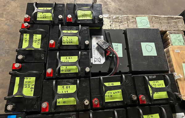 423 Pound Pallet of Lifepo4 Batteries
