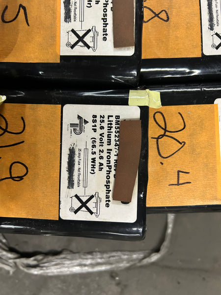 232 Pound Pallet of LiFePO4 26650 Cells