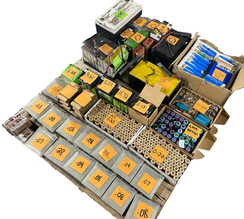 300 Pound Pallet of Lifepo4 Batteries