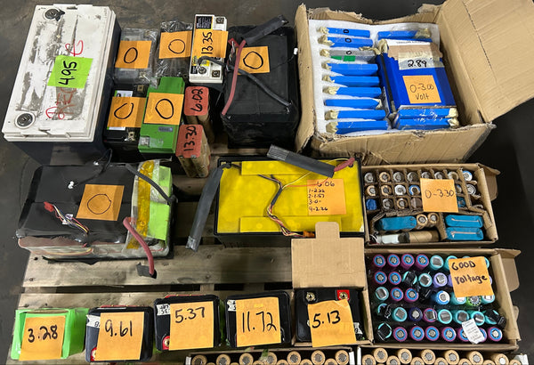 300 Pound Pallet of Lifepo4 Batteries