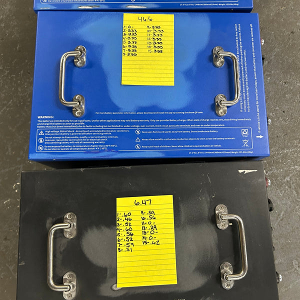 3x 15s 48v 105ah 5040wh Lifepo4 Batteries
