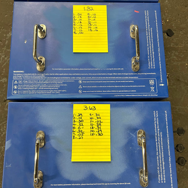 3x 15s 48v 105ah 5040wh Lifepo4 Batteries