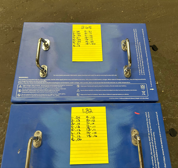 3x 15s 48v 105ah 5040wh Lifepo4 Batteries