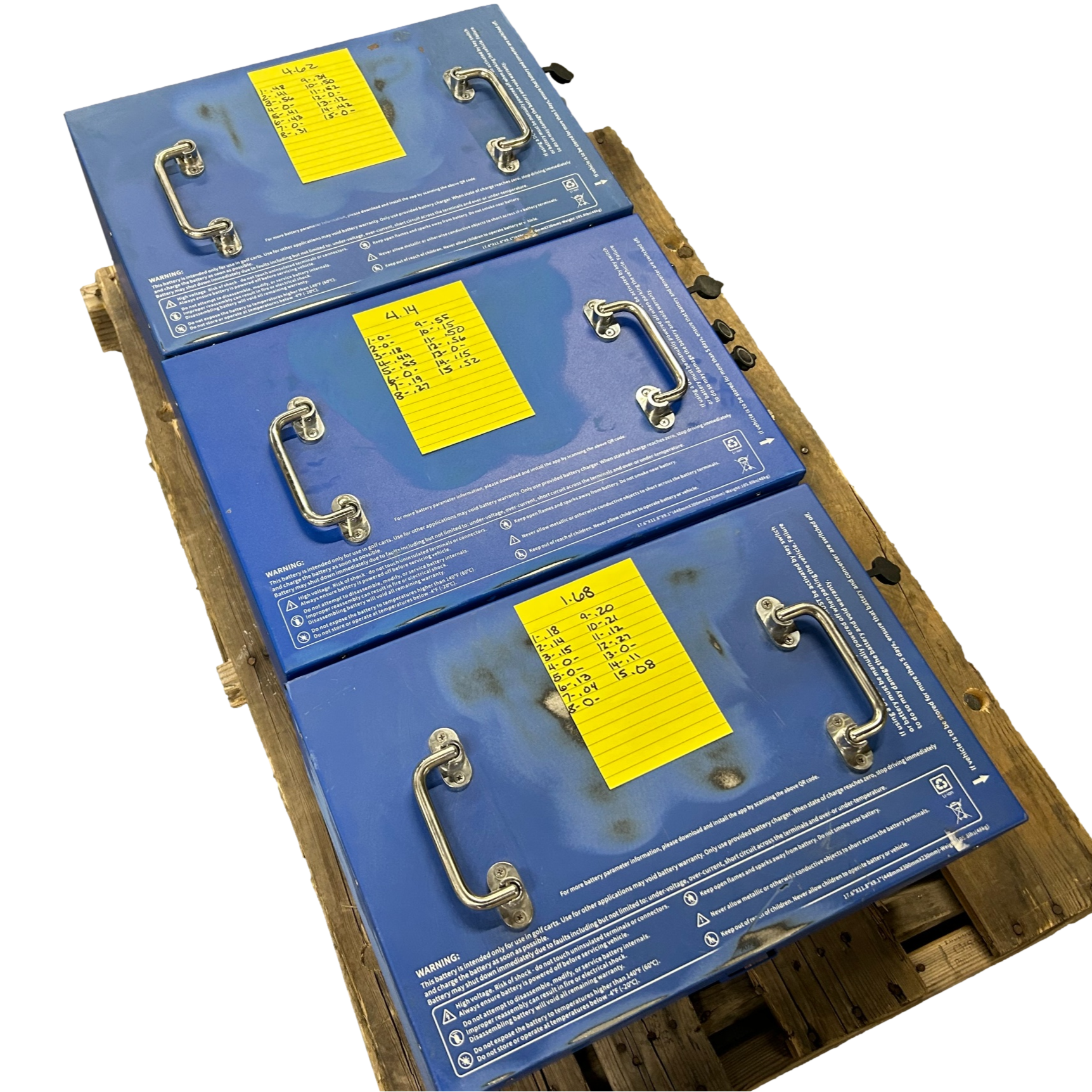3x 15s 48v 105ah 5040wh Lifepo4 Batteries