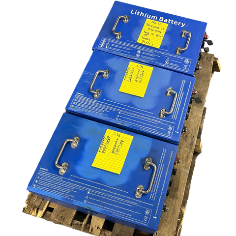 3x 15s 48v 105ah 5040wh Lifepo4 Batteries