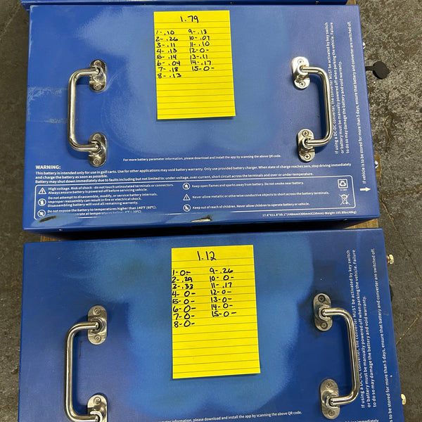 3x 15s 48v 105ah 5040wh Lifepo4 Batteries