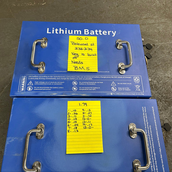 3x 15s 48v 105ah 5040wh Lifepo4 Batteries