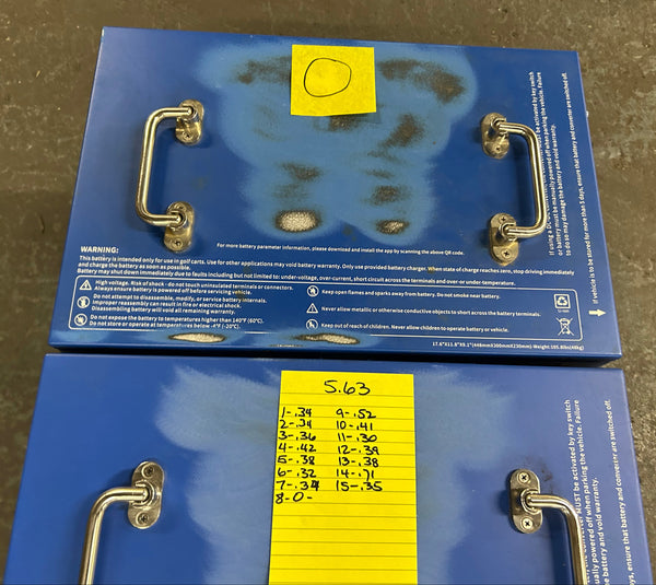 3x 15s 48v 105ah 5040wh Lifepo4 Batteries