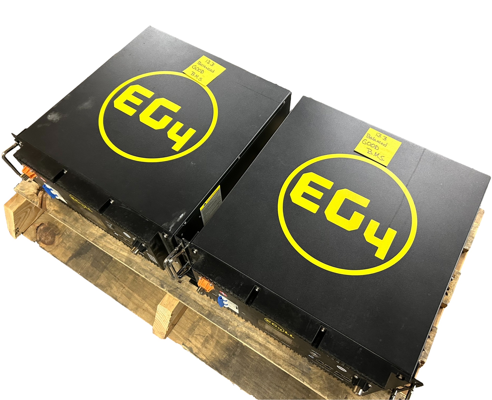 2x 12.8v 400ah 5.12kWh Lifepo4 Rack Mount - Both Working