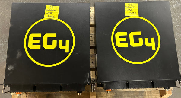 2x 12.8v 400ah 5.12kWh Lifepo4 Rack Mount - Both Working