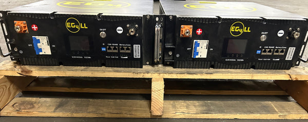 2x 12.8v 400ah 5.12kWh Lifepo4 Rack Mount - Both Working