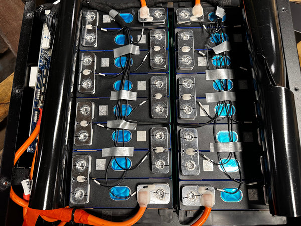 2x 51.2v 50ah 2.56kWh Rack Mount Lifepo4 - Needs BMS