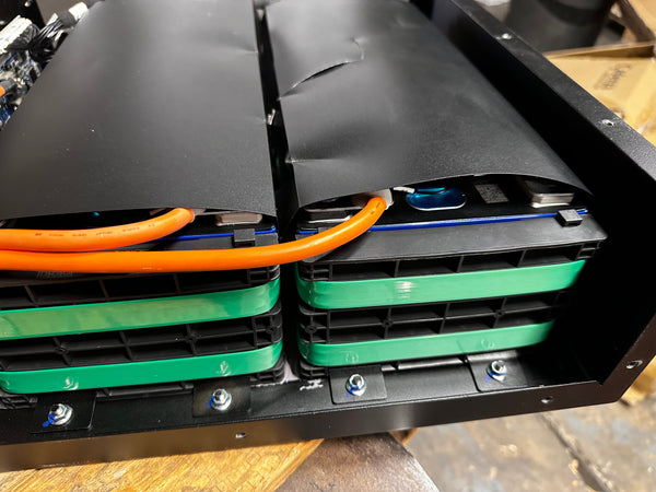2x 51.2v 50ah 2.56kWh Rack Mount Lifepo4 - Needs BMS