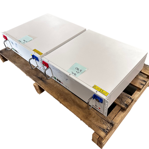2x 16s 51.2v 100ah 5.12kWh Lifepo4 Batteries