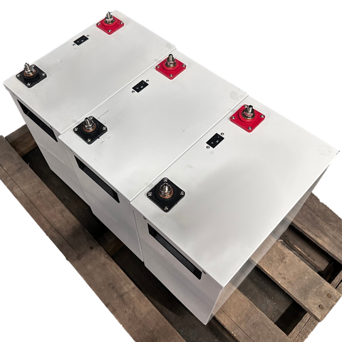 3x 25.6v 151ah 3.8kWh Lifepo4 - Needs BMS