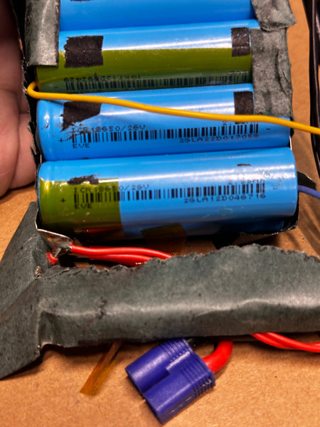 Mixed pallet of Lithium Ion 18650 Cell Packs