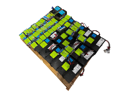 Mixed pallet of Lithium Ion 18650 Cell Packs